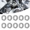 DUIMIMI 10-Piece S6905ZZ Miniature Stainless Steel Ball Bearings, 42 x 25 x 9 mm view 3