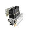 FBPQRCONS 3V110-06-NC Normally Closed Solenoid Valve Block with Muffler Fitting Base Manifold, DC 12V/24V, AC 110V/220V, 3-Port (9 Stations) view 1