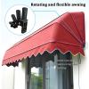 Retractable Waterproof Patio Awning for Balcony, Terrace, or Café view 4
