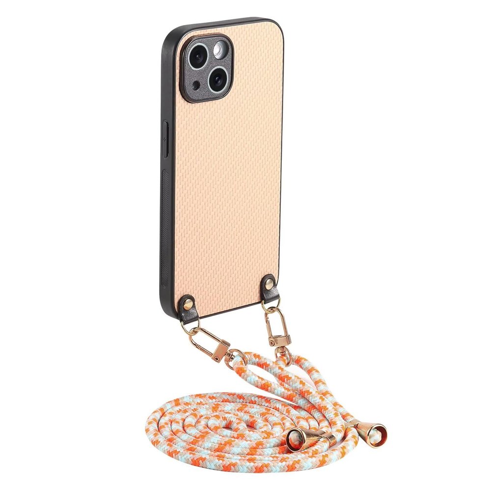 GoodcAcy Case with Adjustable Crossbody Strap for Xiaomi Redmi Note 14 Pro 5G, Pink