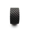 Toothed Rubber Contact Wheel 150 x 75 mm, Dynamically Balanced, 12.7 mm Bore view 2
