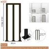 Modern Black M-Shaped Square-Tube Handrail for Indoor and Outdoor Use view 2