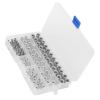 Brrnoo 100-Piece Rivet Nut Set, M4 M5 M6 M8 Aluminum Flat-Head Threaded Inserts view 1
