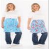 Schuerzenfabrik Cotton Half Apron, Blue/Light Blue Floral Pattern, Short Cooking Apron with 2 Pockets, Color: Double Pack 5 view 4