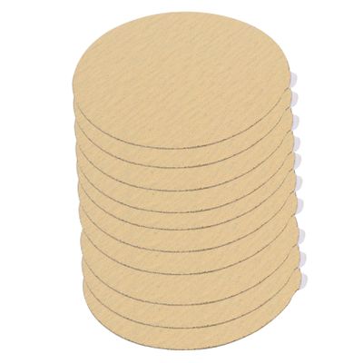 Round Self-Adhesive Sandpaper, 6 Inch, 80 Pieces, 10 Grits