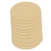 Round Self-Adhesive Sandpaper, 6 Inch, 80 Pieces, 10 Grits view 1