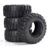 YONMFRDS 4-Piece 2.6-Inch Dragon Claw Rubber Tires for 1:10 RC Rock Crawlers view 1