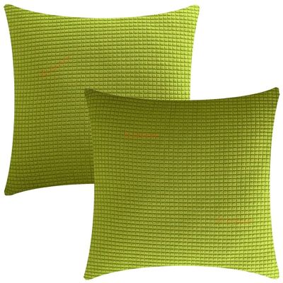 Decorative Pillow Covers, 2-Pack, 80 x 80 cm (32 x 32 in), 70 x 70 cm, or 65 x 65 cm, Cord
