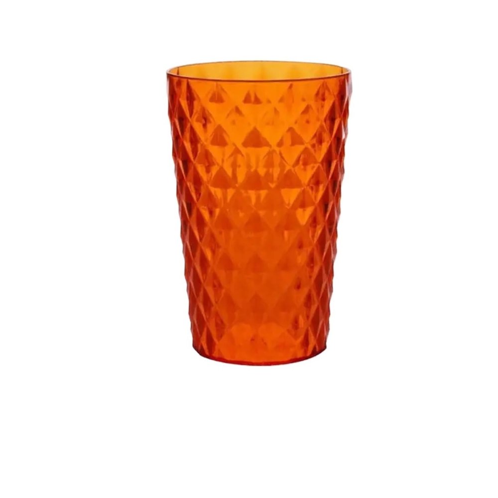 USOHJZ Unbreakable Toothbrush Cups, 3-Pack, Orange