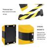 Retractable Magnetic Belt Barrier, Yellow/Black Striped view 3