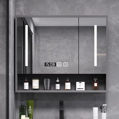LDTTYRC Smart LED Bathroom Medicine Cabinet with Defogging Mirror