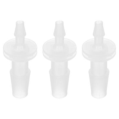 PATIKIL Hose Barb Reducer, 3-Pack, 1/4" to 1/8" Hose ID, Plastic Hose Adapter