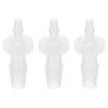 PATIKIL Hose Barb Reducer, 3-Pack, 1/4" to 1/8" Hose ID, Plastic Hose Adapter view 1