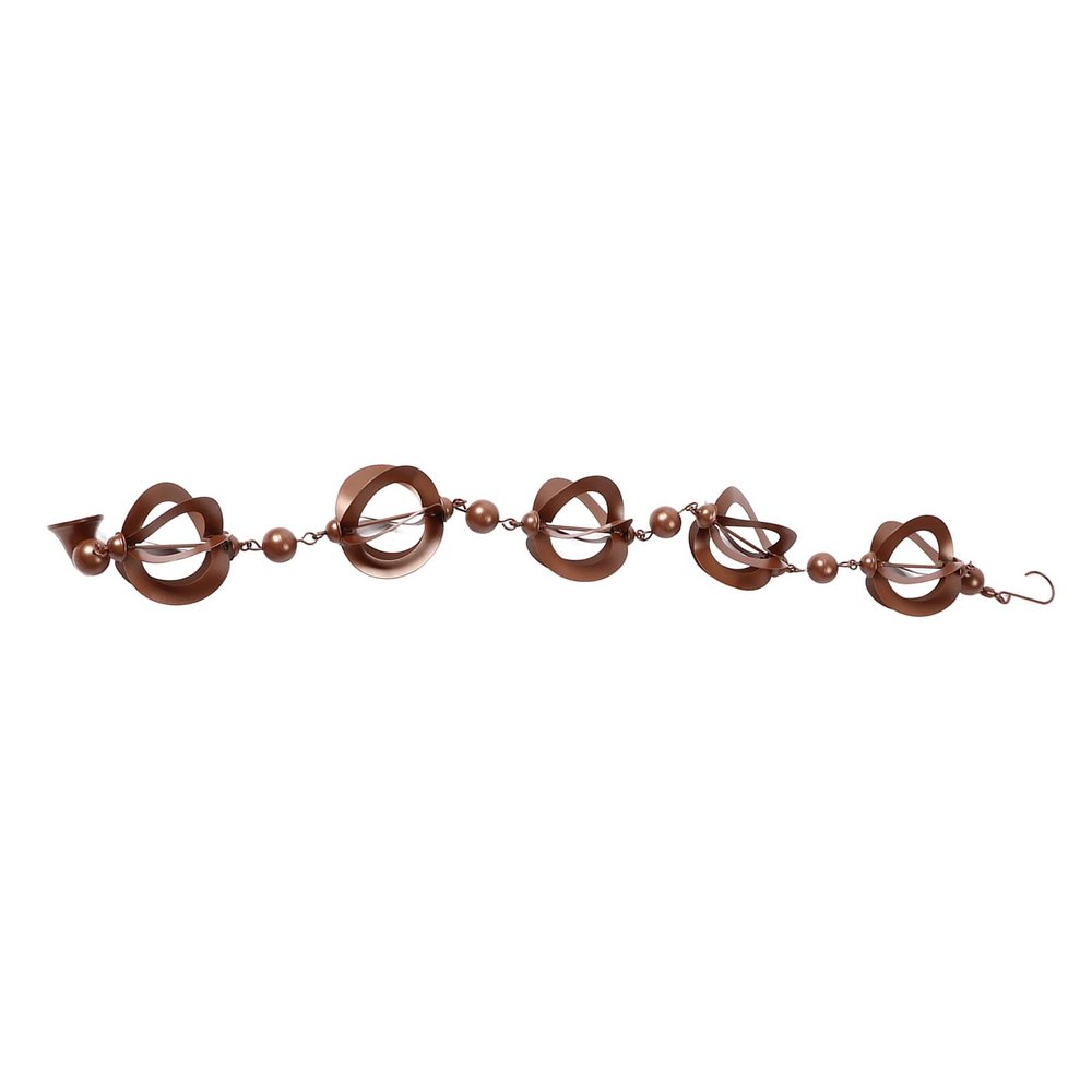 Fdit Decorative Metal Rain Chain, 108 cm