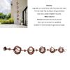 Fdit Decorative Metal Rain Chain, 108 cm view 3