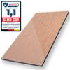 Aluverbund 24 Aluminum Composite Panel, 3 mm, Brushed Bronze/RAL006, 150 x 260 cm view 1
