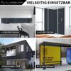 Aluverbund 24 Aluminum Composite Panel, 3 mm, Brushed Bronze/RAL006, 150 x 260 cm view 2