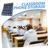 Hanging Cell Phone Holder for Classroom with 30 Numbered Pockets view 3