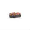 LECHUZA BALCONERA Stone Planter with Watering System, 100 cm, Graphite Black view 2