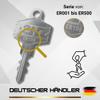 Bayesen Replacement Key ER-006 with Original Bayesen Key Head view 2