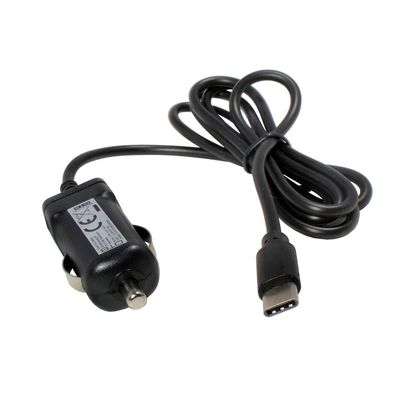Car Charging Cable Compatible with Gigaset GS 4, 2,400 mA, 1.10 m