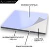 Aluverbund 24 Aluminum Composite Panel, 3 mm Thick, Gold Brushed/007, 120 x 200 cm view 3