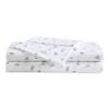 Eddie Bauer Sheet Set, Cotton Percale Bedding with Matching Pillowcase, Crisp and Cool, Fully Elasticized (Camp Green, Twin) view 1