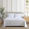 Eddie Bauer Sheet Set, Cotton Percale Bedding with Matching Pillowcase, Crisp and Cool, Fully Elasticized (Camp Green, Twin) view 2