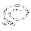 Rrlihjgu Bike Lock, Heavy-Duty Steel Anti-Theft Chain Lock with Keys view 1