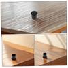 BESPORTBLE Hockey Stick End Caps, 2-Pack, Black TPE, Octagonal Design view 3