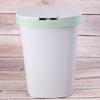 PRETYZOOM Large Green Plastic Trash Can with Push Button and Lid view 3