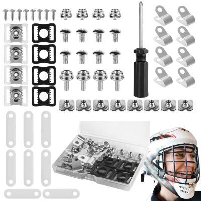 Hockey Helmet Repair Kit, Helmet Maintenance Tools, Replacement Screw Set