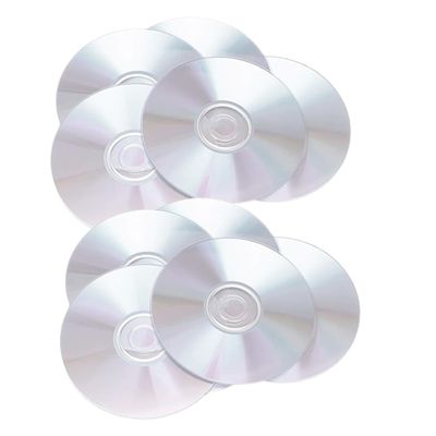 10 Transparent CD Wall Decorations for Writing and Drawing