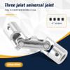 Okeeyseda RC Double Universal Joint Couplings with Screw, 6 x 6 mm view 2