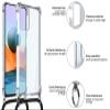 mtb more energy Phone Lanyard Case for OnePlus ACE5 5G – Gold Cord/Silver Metal Parts view 3