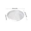 Transparent Plant Saucers, 5-Pack view 2