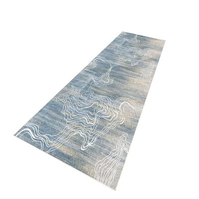 PaGuvFng Long Hallway Runner Rug, Non-Slip, Washable, 50 x 260 cm