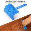 Okeeyseda Imitation Pattern Tool Set EG300T 7 Rubber Roller + MS16 Realistic Wood Grain Tool view 2
