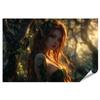 islandburner XXL Forest Elf Poster in Mystical Light view 1