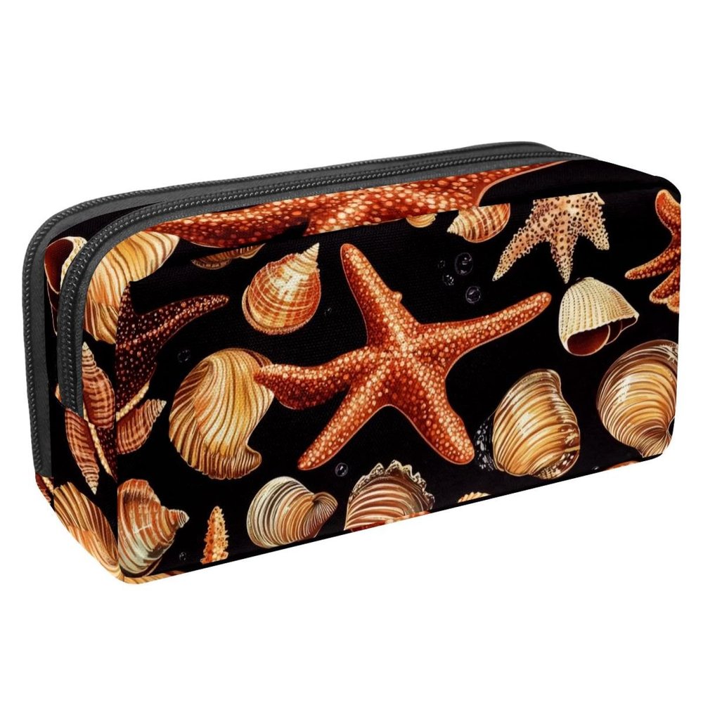 VAPOKF Starfish Pencil Case, Multi, 2.3 x 8.2 x 3.9 in / 6 x 21 x 10 cm