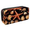 VAPOKF Starfish Pencil Case, Multi, 2.3 x 8.2 x 3.9 in / 6 x 21 x 10 cm view 1