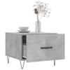 HEFZGDB 2-Piece Coffee Table Set, Concrete Gray, 50 x 50 x 40 cm view 1