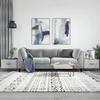 HEFZGDB 2-Piece Coffee Table Set, Concrete Gray, 50 x 50 x 40 cm view 4