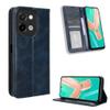 Jiajihua Case Compatible with Vivo Y28 4G (Not 5G), PU Leather Flip Wallet Case with Kickstand, Card Slot and Magnetic Closure, Blue view 1