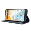 Jiajihua Case Compatible with Vivo Y28 4G (Not 5G), PU Leather Flip Wallet Case with Kickstand, Card Slot and Magnetic Closure, Blue view 4