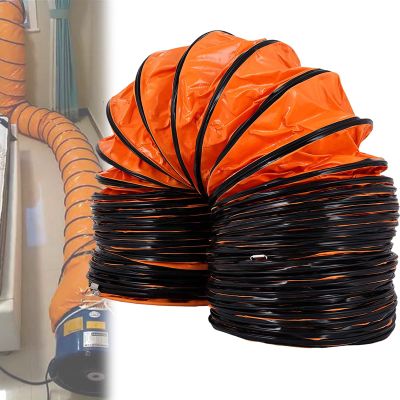 KKIPSCE Flexible PVC Exhaust Duct for Portable Industrial Fans, 5 m x 600 mm