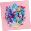 Artificial Goose Dream Catchers, Colorful Natural Feathers, for Crafts, 400 Pieces view 2