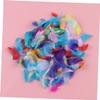 Artificial Goose Dream Catchers, Colorful Natural Feathers, for Crafts, 400 Pieces view 3