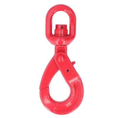Mavaol G80 Forged Steel Lifting Hook, Self-Locking, 360° Rotating, 2 t
