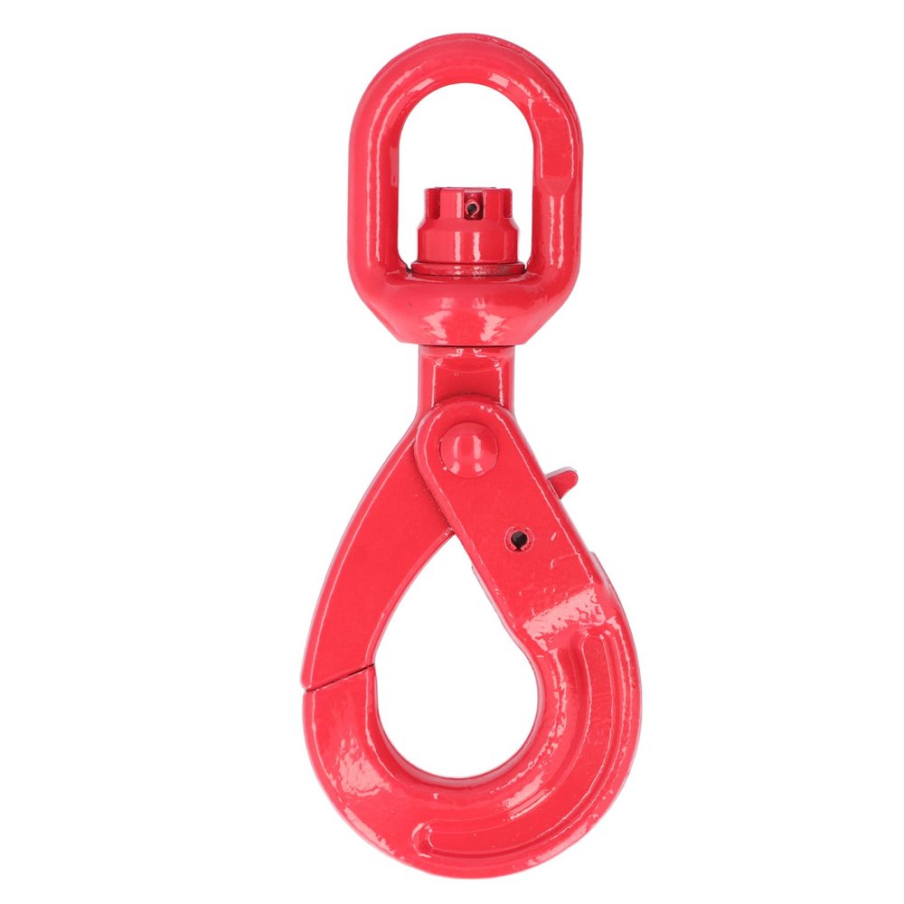Mavaol G80 Forged Steel Lifting Hook, Self-Locking, 360° Rotating, 2 t